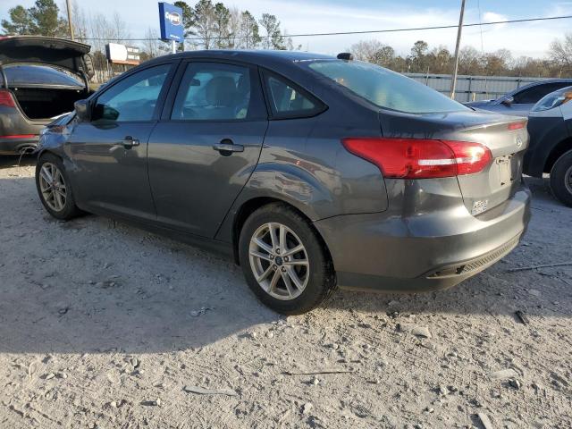 1FADP3F25JL220084 - 2018 FORD FOCUS SE GRAY photo 2