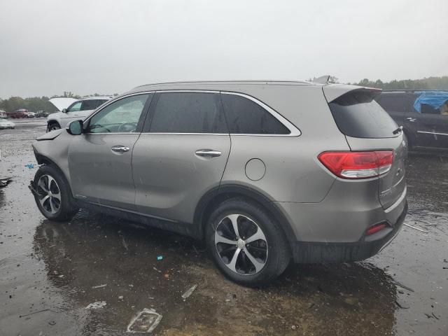5XYPHDA58JG400523 - 2018 KIA SORENTO EX GRAY photo 2