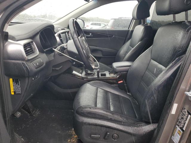 5XYPHDA58JG400523 - 2018 KIA SORENTO EX GRAY photo 7