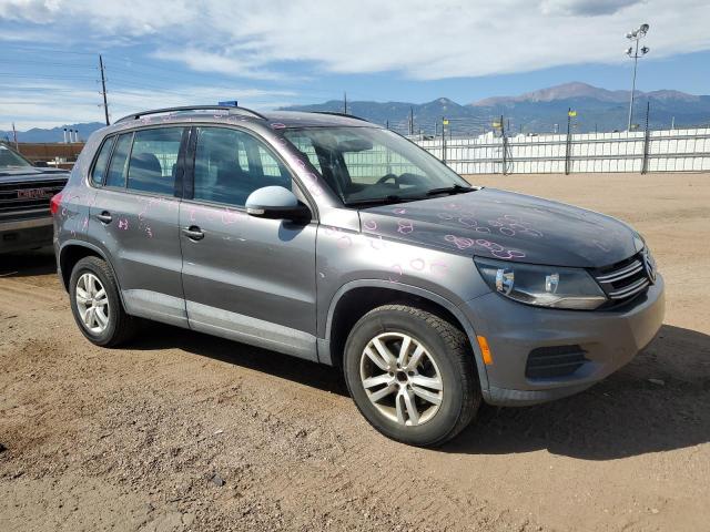 WVGAV7AX5GW516870 - 2016 VOLKSWAGEN TIGUAN S GRAY photo 4
