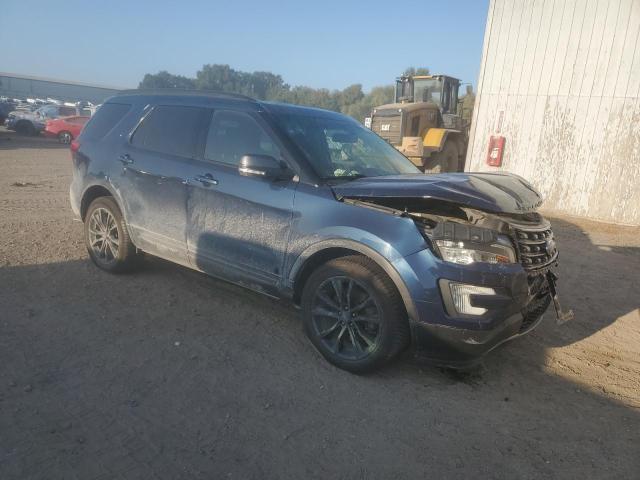 1FM5K8D85HGA02856 - 2017 FORD EXPLORER XLT Schwarz Foto 4