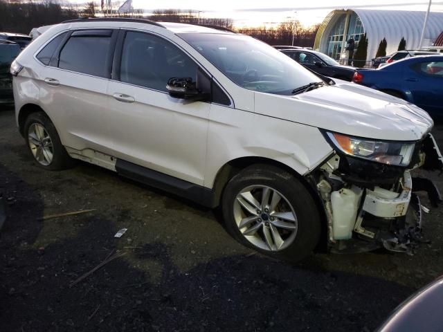 2FMTK4J88FBC21559 - 2015 FORD EDGE SEL WHITE photo 4