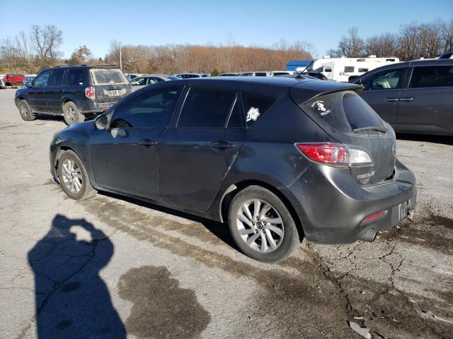 JM1BL1L78D1818848 - 2013 MAZDA 3 I GRAY photo 2