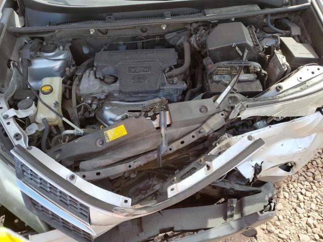 JTMWFREVXDD022491 - 2013 TOYOTA RAV4 XLE SILVER photo 12