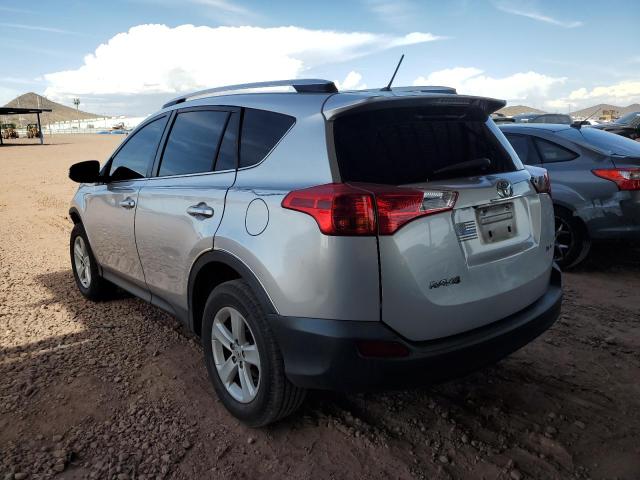 JTMWFREVXDD022491 - 2013 TOYOTA RAV4 XLE SILVER photo 2