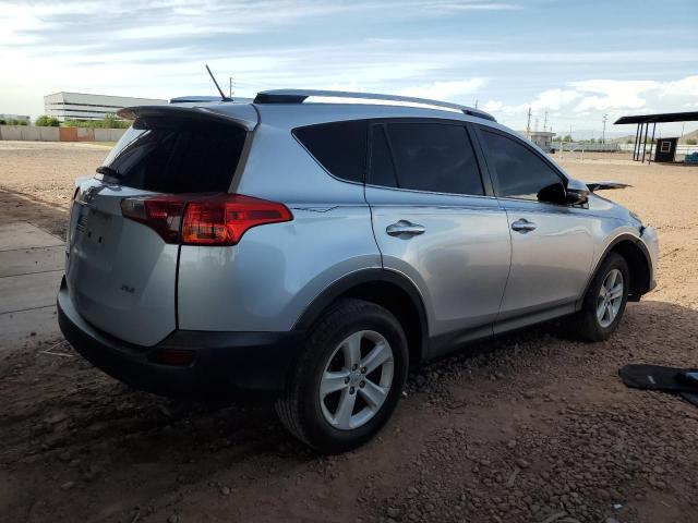 JTMWFREVXDD022491 - 2013 TOYOTA RAV4 XLE SILVER photo 3