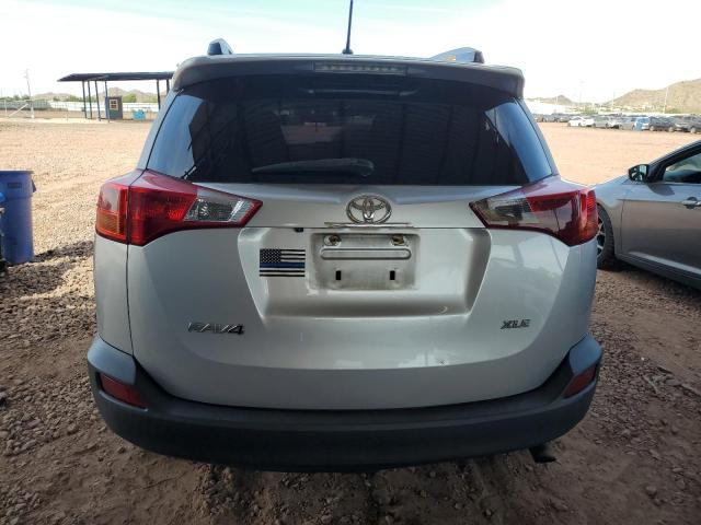 JTMWFREVXDD022491 - 2013 TOYOTA RAV4 XLE SILVER photo 6