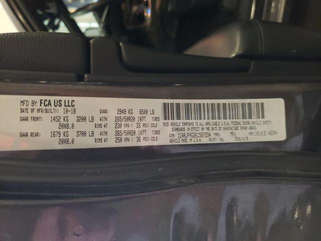 1C4RJFAG2KC567234 - 2019 JEEP GRAND CHEROKEE LAREDO Graphit Foto 13