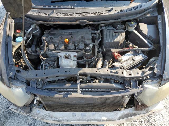 2HGFG12816H549162 - 2006 HONDA CIVIC EX BLACK photo 11