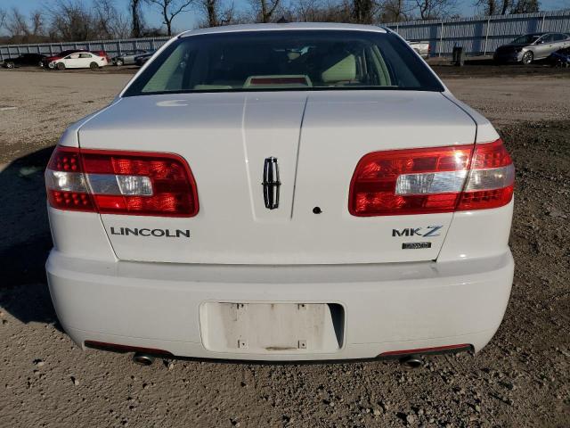 3LNHM28T67R668912 - 2007 LINCOLN MKZ WHITE photo 6