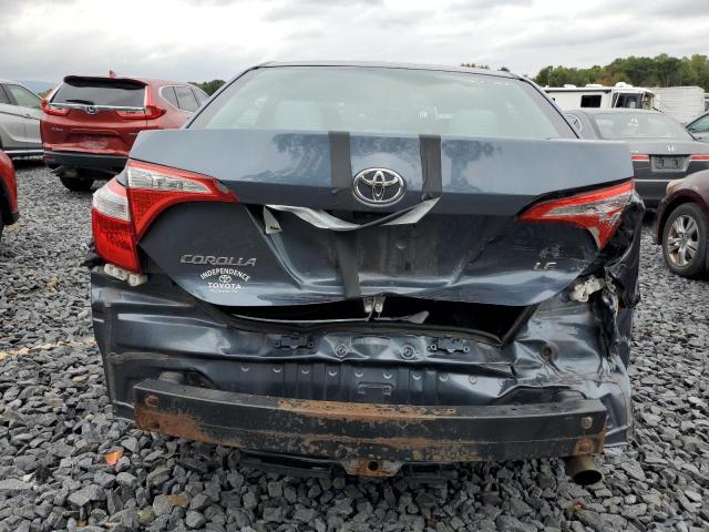 2T1BURHE3GC720068 - 2016 TOYOTA COROLLA L BLUE photo 6