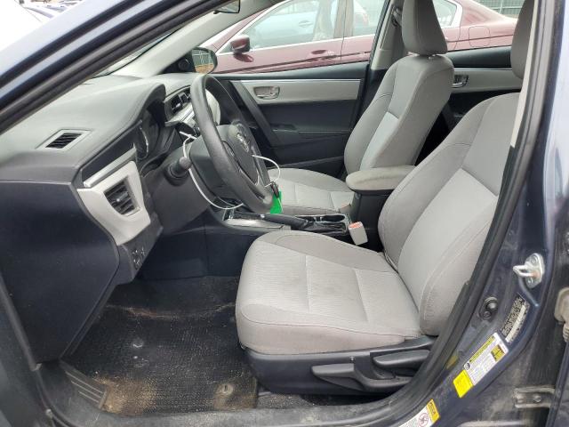 2T1BURHE3GC720068 - 2016 TOYOTA COROLLA L BLUE photo 7