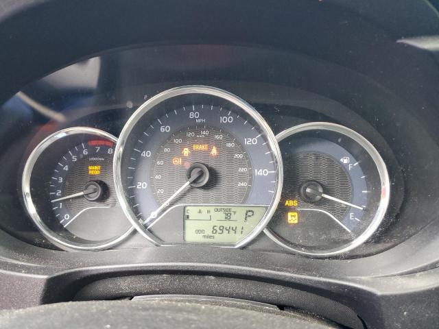 2T1BURHE3GC720068 - 2016 TOYOTA COROLLA L BLUE photo 9