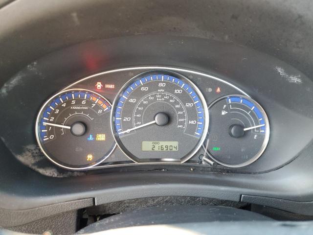 JF2SHABC6CG423502 - 2012 SUBARU FORESTER 2.5X SILVER photo 9