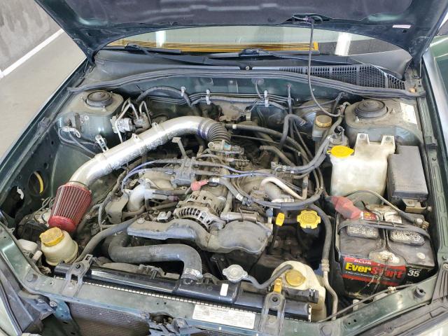 4S3BE686127206332 - 2002 SUBARU LEGACY OUTBACK LIMITED 绿色 照片 11
