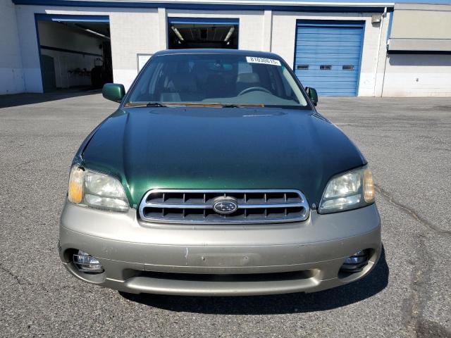 4S3BE686127206332 - 2002 SUBARU LEGACY OUTBACK LIMITED 绿色 照片 5