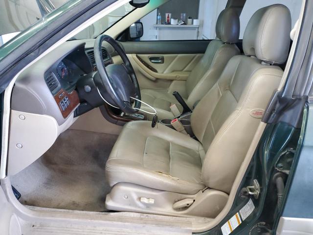 4S3BE686127206332 - 2002 SUBARU LEGACY OUTBACK LIMITED 绿色 照片 7