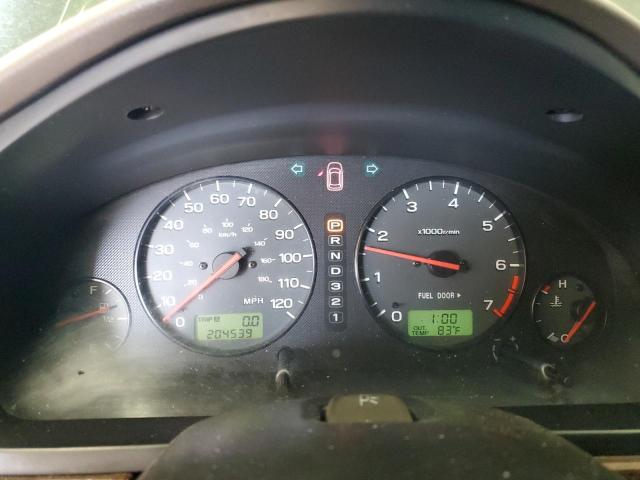 4S3BE686127206332 - 2002 SUBARU LEGACY OUTBACK LIMITED 绿色 照片 9