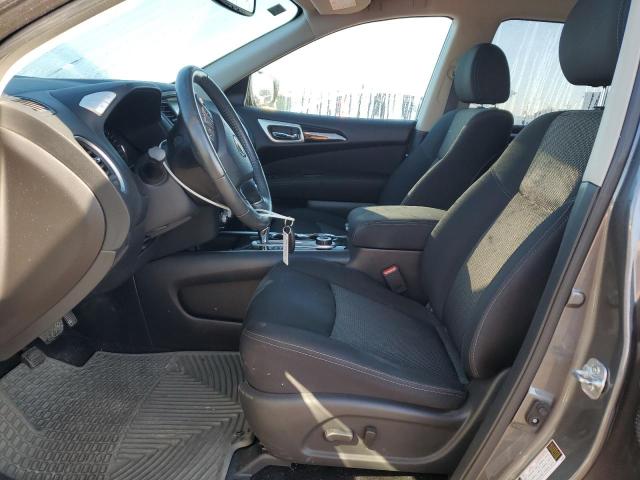 5N1DR2MM0HC641624 - 2017 NISSAN PATHFINDER S GRAY photo 7