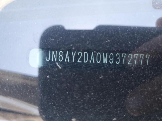 JN8AY2DA0M9372777 - 2021 NISSAN ARMADA PLATINUM Weiß Foto 13