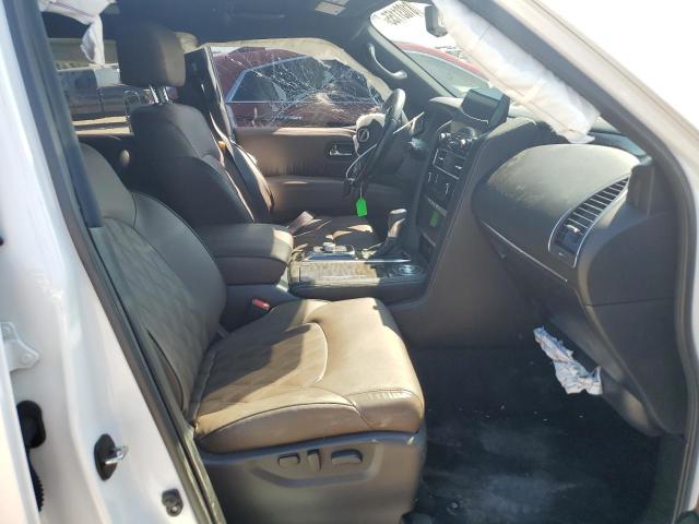 JN8AY2DA0M9372777 - 2021 NISSAN ARMADA PLATINUM Weiß Foto 7