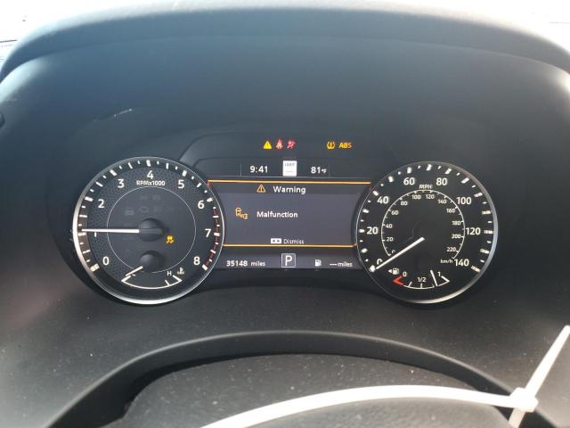 JN8AY2DA0M9372777 - 2021 NISSAN ARMADA PLATINUM Weiß Foto 9