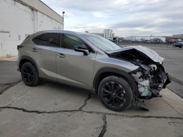 JTJBARBZ7J2161812 - 2018 LEXUS NX 300 BASE ვერცხლისფერი ფოტო 4