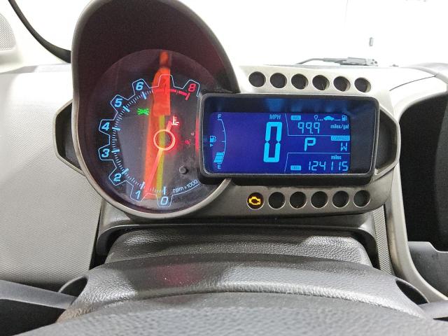 1G1JC5SHXF4113184 - 2015 CHEVROLET SONIC LT SILVER photo 9