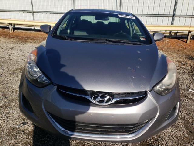 KMHDH4AE9DU921610 - 2013 HYUNDAI ELANTRA GLS SILVER photo 5