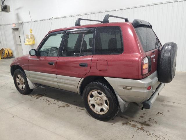 JT3GP10V4Y0047138 - 2000 TOYOTA RAV4 MAROON photo 2