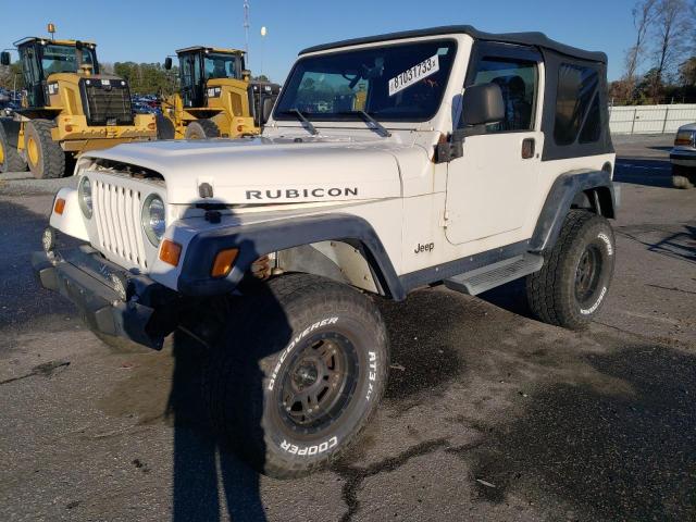 1J4FA69S23P301793 - 2003 JEEP WRANGLER / RUBICON WHITE photo 1