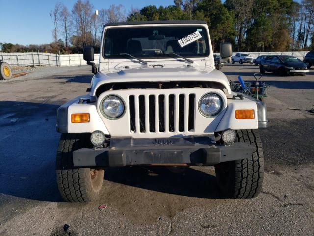 1J4FA69S23P301793 - 2003 JEEP WRANGLER / RUBICON WHITE photo 5