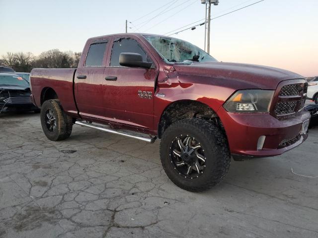 1C6RR7FTXHS631806 - 2017 RAM 1500 ST BURGUNDY photo 4