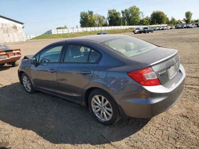 19XFB2F87CE005415 - 2012 HONDA CIVIC EX Сірий фото 2