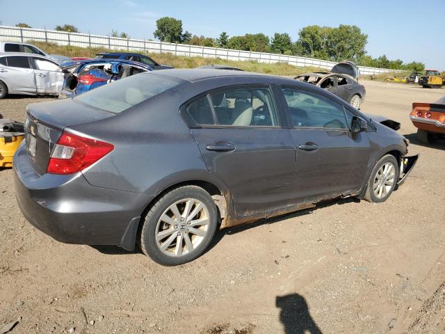 19XFB2F87CE005415 - 2012 HONDA CIVIC EX Сірий фото 3