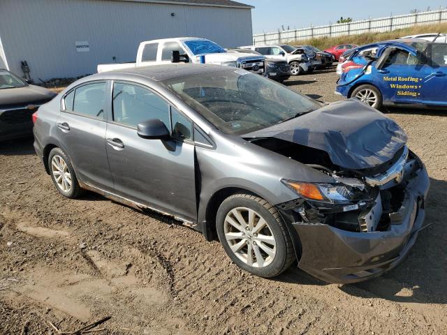 19XFB2F87CE005415 - 2012 HONDA CIVIC EX Сірий фото 4