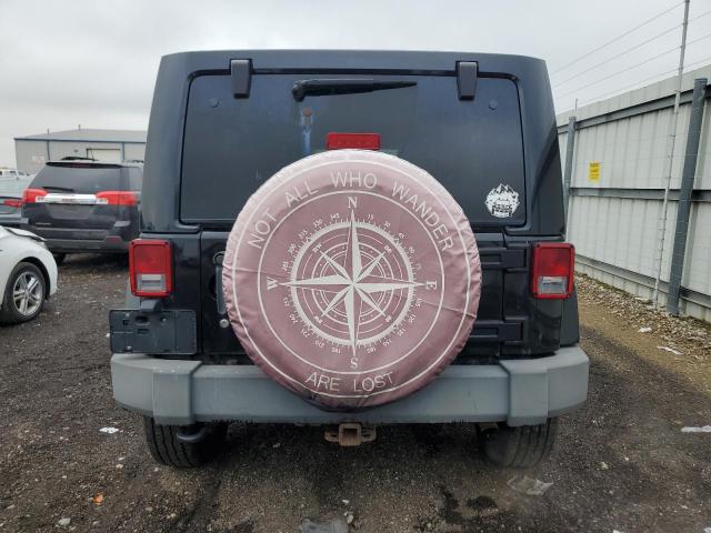 1J4BA5H14BL573463 - 2011 JEEP WRANGLER U SAHARA შავი ფოტო 6