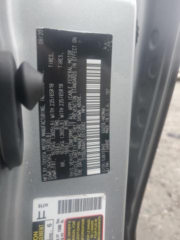 5TDGZRAH7LS513082 - 2020 TOYOTA HIGHLANDER XLE GRAY photo 13