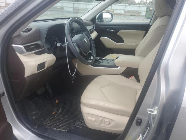 5TDGZRAH7LS513082 - 2020 TOYOTA HIGHLANDER XLE GRAY photo 7