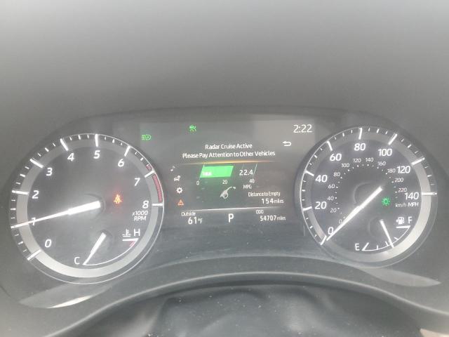 5TDGZRAH7LS513082 - 2020 TOYOTA HIGHLANDER XLE GRAY photo 9