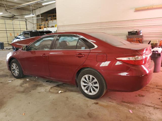 4T1BF1FK4GU506662 - 2016 TOYOTA CAMRY LE MAROON photo 2