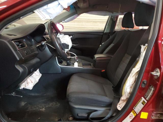 4T1BF1FK4GU506662 - 2016 TOYOTA CAMRY LE MAROON photo 7