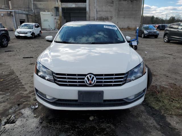 1VWCN7A3XEC109018 - 2014 VOLKSWAGEN PASSAT SEL WHITE photo 5