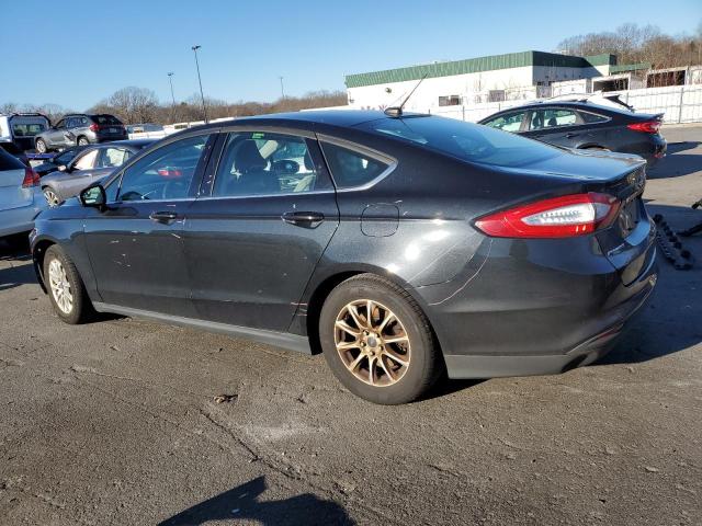 3FA6P0G77FR299302 - 2015 FORD FUSION S BLACK photo 2