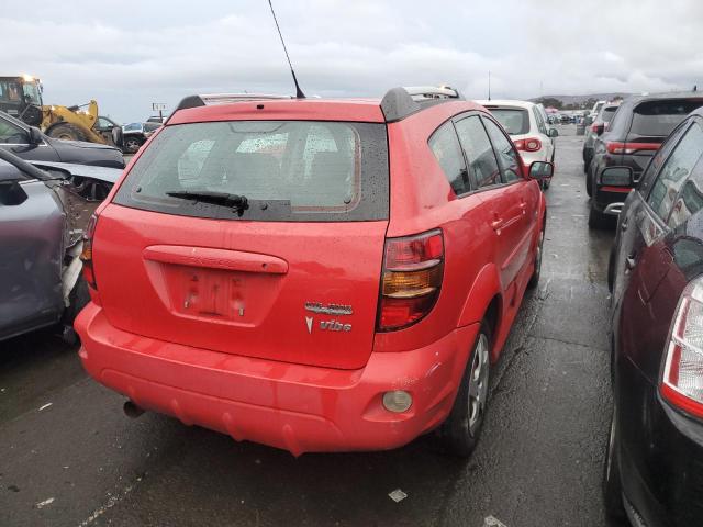 5Y2SL65876Z439606 - 2006 PONTIAC VIBE RED photo 3