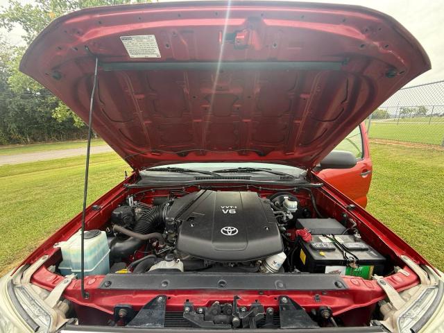 3TMLU4EN4CM085861 - 2012 TOYOTA TACOMA DOUBLE CAB RED photo 7