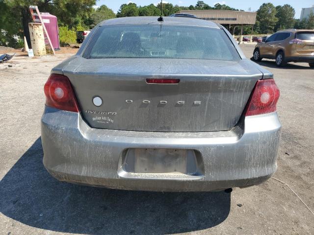 1C3CDZAB0DN730638 - 2013 DODGE AVENGER SE ნაცრისფერი ფოტო 6