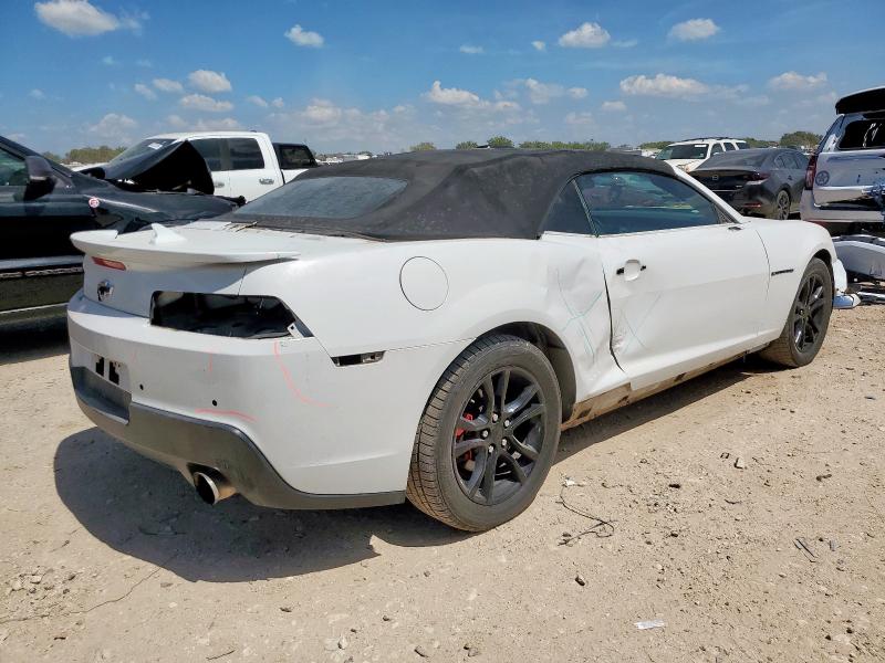 2G1FD3D38F9111066 - 2015 CHEVROLET CAMARO LT 白色 照片 3
