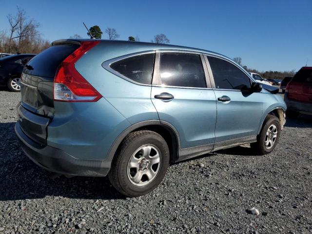 5J6RM3H3XDL037146 - 2013 HONDA CR-V LX BLUE photo 3