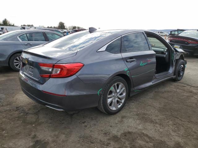 1HGCV1F19LA020252 - 2020 HONDA ACCORD LX GRAY photo 3